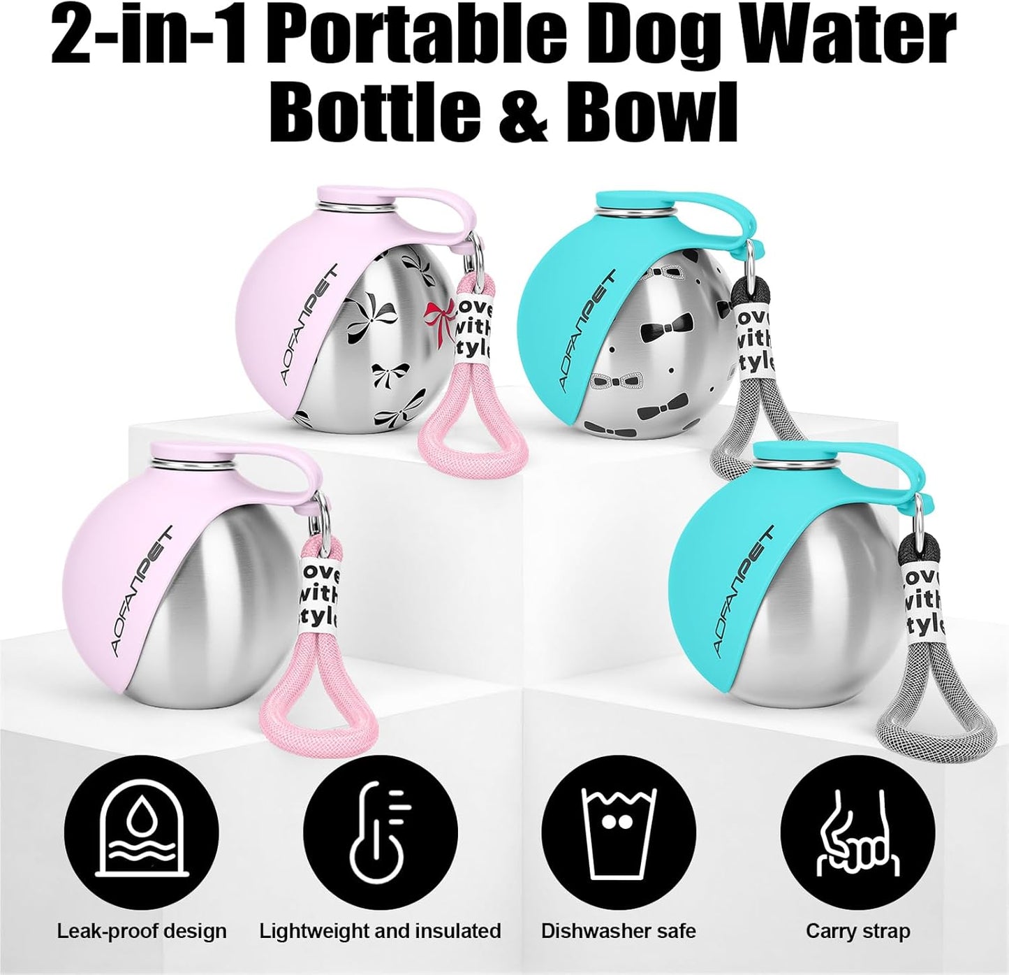 PawNest Portable Water Bottle