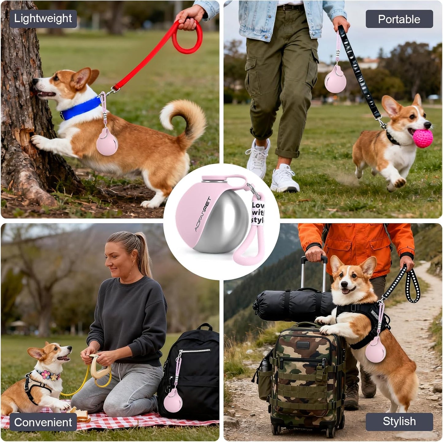 PawNest Portable Water Bottle