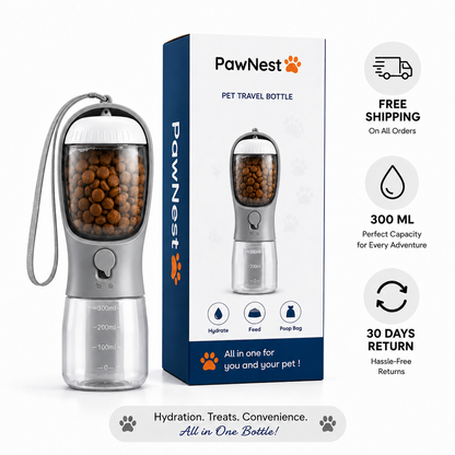 PawNest™ – Smart Travel Bottle