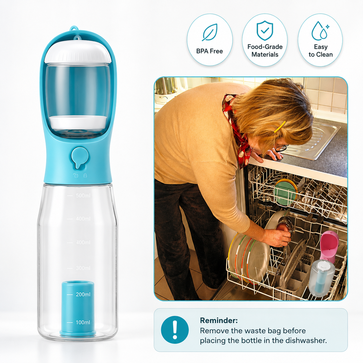 PawNest™ – Smart Travel Bottle
