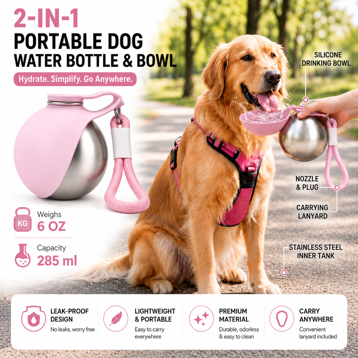 PawNest Stainless Steal Bottle